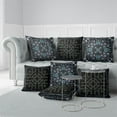 thumbnail image 4 of Vine Visions Indoor/Outdoor Pillow with Removable Cover in Black 16x16, 4 of 6