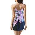 thumbnail image 5 of ibiyuan Womens Plus Size Tankini Swimsuit 2 Piece Swimdress Swimsuit Plus Size Tummy Control Swim Dress Push Up Skirted Bathing Suit Tie Dye Womens Swimsuit Cover Up,Purple, 5 of 5