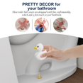 thumbnail image 2 of Juego de fundas para inodoro MENNTY Ceramic White Duck, paquete de 2, 2 of 7