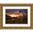 thumbnail image 1 of Vecernik, Mirko 32x23 Gold Ornate Wood Framed with Double Matting Museum Art Print Titled - Distorted, 1 of 4