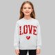 thumbnail image 1 of Sudadera sin capucha Zhongda para niños, sudadera con capucha de terciopelo de manga larga con cuello redondo estampada, sudadera con capucha informal y cómoda para niños, sudadera con capucha, blusa, 1 of 6