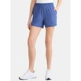 thumbnail image 6 of Athletic Works Women's and Women’s Plus ButterCore Soft Performance Gym Shorts, Available in 1, 2 and 5-Pack, Sizes XS-4X, 6 of 10