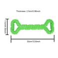 thumbnail image 2 of 13 Inch 1 pcs TPR Material Teeth Cleaning for Middle,Large Dog Exercise Pet Toys Dog Training Supplies Dog Interactive Dog Chew Toy ORANGE, 2 of 8
