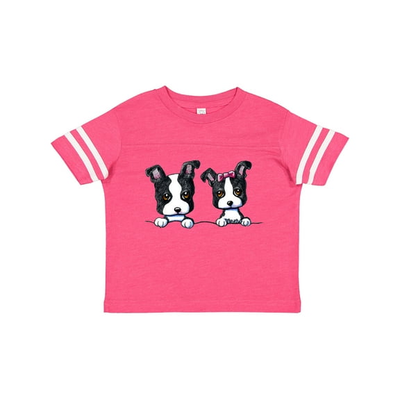 Inktastic Boston Terriers (dark Apparel) Boys or Girls Toddler T-Shirt