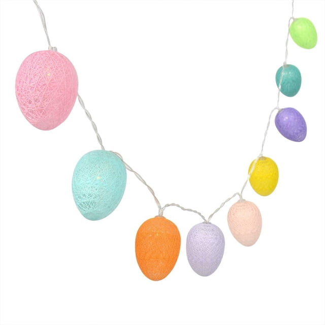 3M/10Ft 30 Mix-Color Egg LED Easter Xmas Wedding Battery Operated String Fairy Light