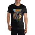 thumbnail image 5 of DC Comics JLA Justice League of America Men's Black Tee Shirt T-Shirt-Small, 5 of 7