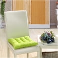 thumbnail image 2 of Manunclaims Chair Cushion Tufted Chair Cushion, Solid Square Seat Cushioning,Thicken Pillow Seat Corduroy Chair Pad Tatami Floor Cushion for Yoga Living Room Office Outdoor Chair Pad, 2 of 8