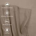 thumbnail image 3 of Martex Easy Living 4-Piece Full Microfiber Sheet Set | Brushed Soft Easy Care | Khaki, 3 of 9