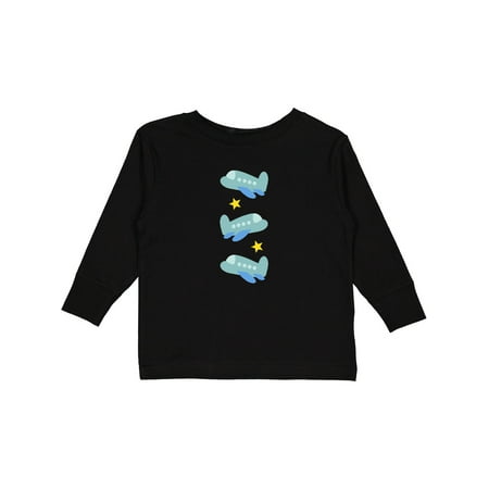 

Inktastic Airplane Cute Planes for Boys Gift Toddler Boy Girl Long Sleeve T-Shirt