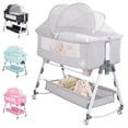 thumbnail image 1 of Cuna Moisés Corral Para Bebe Ajustable Mosquitero Colchón, 1 of 8