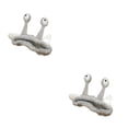 thumbnail image 3 of Jumpingount Diadema de dibujos animados Elástica y fácil de usar Lavar la cara Durable Felpa Ojos de caracol Orejas Diadema de felpa Útil gris 2Conjunto, 3 of 6