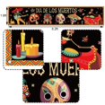 thumbnail image 5 of Cartel para vallas con forma de calavera de azúcar con forma de nepósido del Día de los Muertos, 50 x 250 cm, 5 of 5