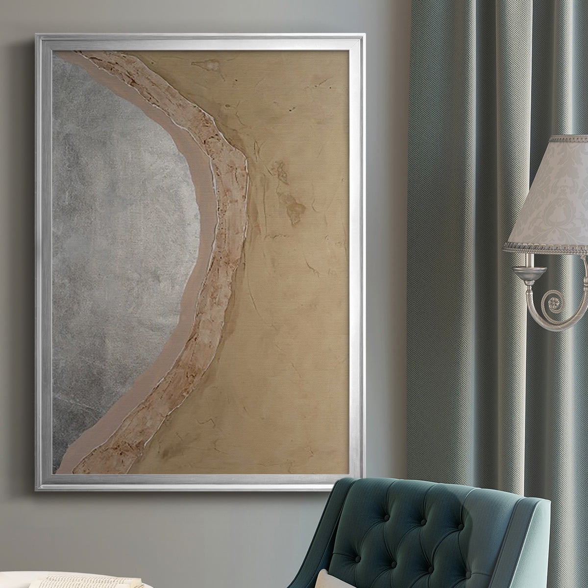 Silver Lake I Premium Framed Print, in Gold, Black, or Silver - Ready to Hang
