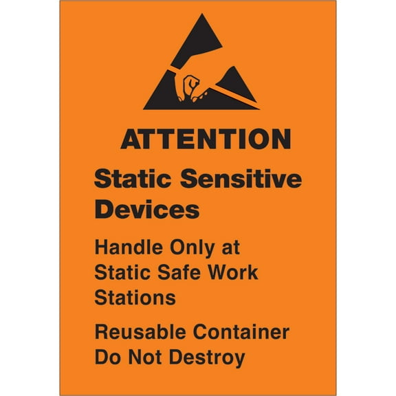 BOX Anti-Static Label