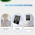 thumbnail image 4 of Labymos 2pcs Indoor Hygrometer Thermometer LCD Digital Thermohygrometer Weather Station Temperature & Humidity Gauge Monitor, 4 of 8