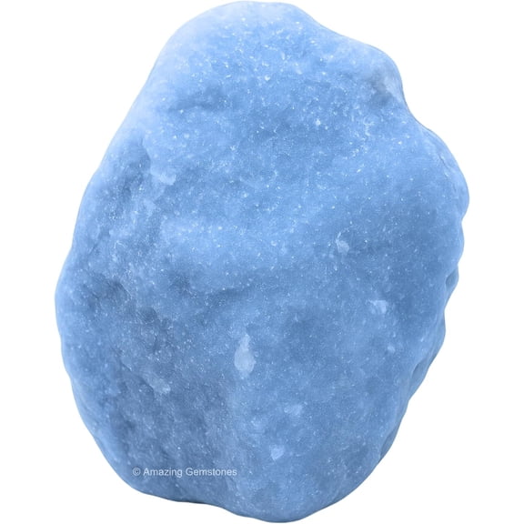 Angelite Raw Crystals and Healing Stones (1 Piece)