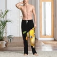 thumbnail image 6 of Lsque Pikmin Print Men's Pajama Pants, Lounge Pant - Comfortable Home Wear,Elastic Waistband, Stylish Design-Small, 6 of 9
