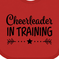 thumbnail image 4 of Inktastic Cheerleader in Training Boys or Girls Baby Bib, 4 of 4