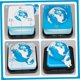 thumbnail image 5 of 3D Calendar Desk Calendar 2024 Earth Shape Weekly Planner Creative Memo Pad Home Office School Gift 3D Art Calendar, 5 of 5