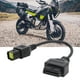 thumbnail image 3 of Cable De Escáner OBD2, Adaptador De Diagnóstico OBD2 Universal Estable De 6 Pines De Alta Precisión Práctico Para Motocicleta, 3 of 7