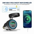thumbnail image 4 of MYG Dual USB Charger DIN Plug Socket Adapter For For For For For BMW Motorcycle Accessary, 4 of 9
