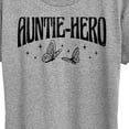 thumbnail image 3 of Instant Message - Auntie Hero  - Women's Short Sleeve Graphic T-Shirt, 3 of 6