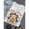 thumbnail image 3 of Cute Doll T-Shirt Women -Smartprints Designs, Female Small, 3 of 4