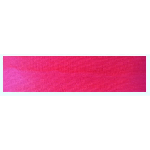 Kenz Laurenz Cotton Headband Soft Stretch Headbands Sweat Absorbent Elastic Head Band Neon Pink