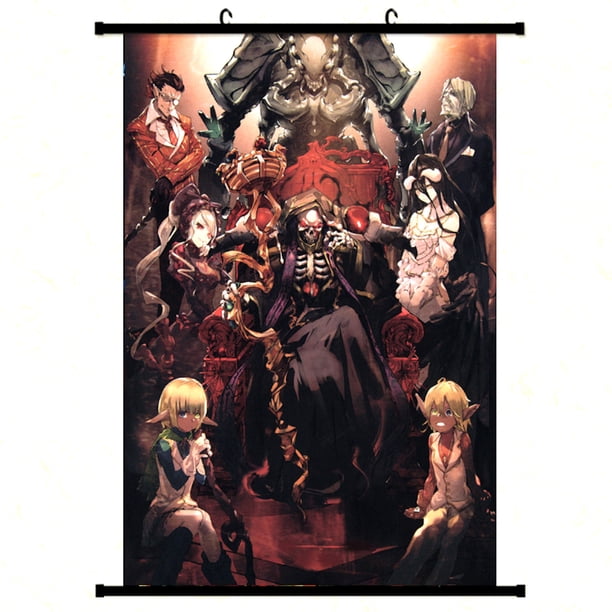 Lienzo mural Overlords Albedos Anime, póster de 40 x 60 cm