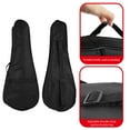 thumbnail image 4 of 21-Inch Ukulele Protective Case - 600D Oxford Cloth Waterproof Backpack with Sponge Padding, Dustproof Single-Layer Design, Black, Ideal for Outdoor Use (Fits 21" Ukuleles), 4 of 7