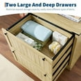 thumbnail image 4 of Juiluna Farmhouse File Cabinets with 2 Drawers,30" File Cabinets with Hanging File Folders for A4/Letter/Legal Size Documents, Rustic Storage Cabinet Storage Printer Stand for Home Office, Living Room, 4 of 8