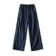 thumbnail image 5 of Pantalones deportivos de secado rápido de pierna recta, pantalones anchos de cintura alta informales finos para mujeres europeas y americanas, 5 of 6