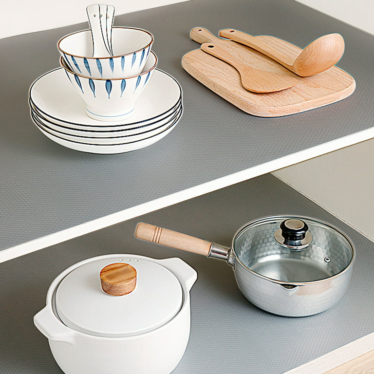 Shelf Liner Kitchen Cabinets Liner Non-Stick Drawer Mats EVA