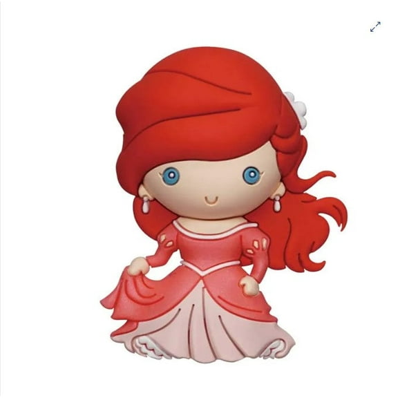 Princess Ariel 3D Foam Magnet
