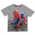 thumbnail image 3 of Marvel Spider-Man Boys, Hoodie, Graphic Shirt, and Fleece Pants, 3-Pack Clothes Set (Sizes 3T, 4T, 5-7), 3 of 4