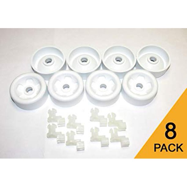 WD12X271 Rack Rollers for GE Dishwasher8 Pack