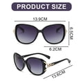 thumbnail image 2 of Gafas de sol polarizadas cabeza de zorro anti-ultravioleta de tendencia de moda, hechas de PC, 2 of 5