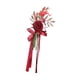 thumbnail image 1 of Arreglo floral y cintas para el banco del pasillo Respaldo de la silla del pasillo Floral para banquete Rojo, 1 of 9