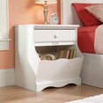 thumbnail image 3 of Sauder® La Collection Pogo Chevet, Finition Blanc Doux, 414433, 3 of 3