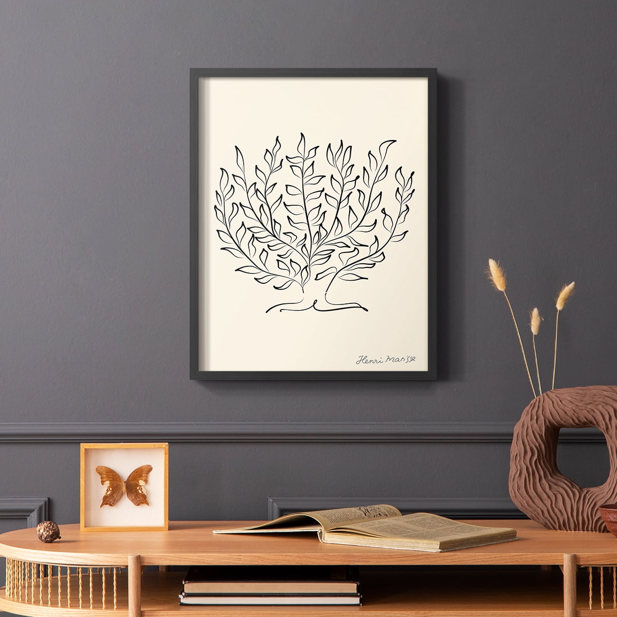 Matisse CCII in Solid Wood 11 x 14 Framed Print