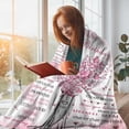 thumbnail image 4 of Happy 18th Birthday Gifts Blanket 50"X60" for Girls, for 18 Year Old Girl,18th Birthday Decorations for Girls, 18 Year Old Girl Birthday Gifts, Best 18th Gift Ideas for Daughter/Her, 4 of 5
