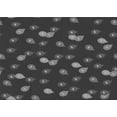 thumbnail image 1 of Ahgly Company Indoor Rectangle Patterned Charcoal Black Area Rugs, 4' x 6', 1 of 1