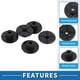 thumbnail image 3 of Tuerca de Escudo de Salpicadura del Arco de la Rueda del Guardabarros Frontal Unique Bargains No.2019900050 para Mercedes-Benz S350 Plástico Negro 5 Pcs, 3 of 6