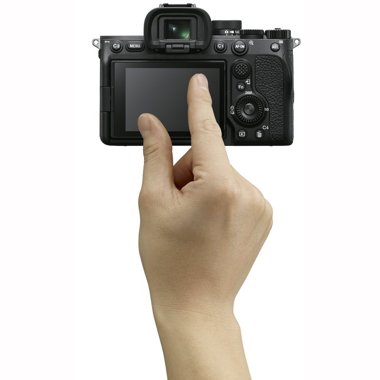 Sony Alpha 7 IV, 33.0 MP Full Frame Mirrorless Camera, 4K 60fps