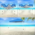 thumbnail image 7 of Abba Patio 10'x 10' Slant Leg Outdoor Canopy, Waterproof Pop up Canopy w/ Carry Bag, Blue, 7 of 7
