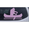 thumbnail image 1 of Bigfoot Sasquatch Canoe  Car or Truck Window Decal Sticker, 1 of 1