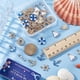 thumbnail image 3 of 1 caja de 60 piezas de 5 estilos de dijes náuticos, dijes de ancla, aleación a granel, azul océano, mar, marinero, barco, azul marino, baliza, dije de verano, 3 of 6