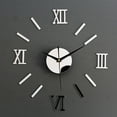 thumbnail image 6 of 3D Creatively Romae Digital Wall Clock Sticker Watch Modern Design Clock DIY Clocks On Wall Kitchen Clock Living Room Home Decor, 6 of 6