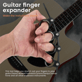 thumbnail image 4 of Guitar Finger Expander Finger Stretcher Finger Trainers Trainer Tool for Guitar Bass Ukuleles Mandolins Piano, 4 of 5