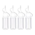 thumbnail image 1 of Unique Bargains Needle Tip Bottle Precision Plastic Applicator 15ml with White Cap, 5 Count, 1 of 5